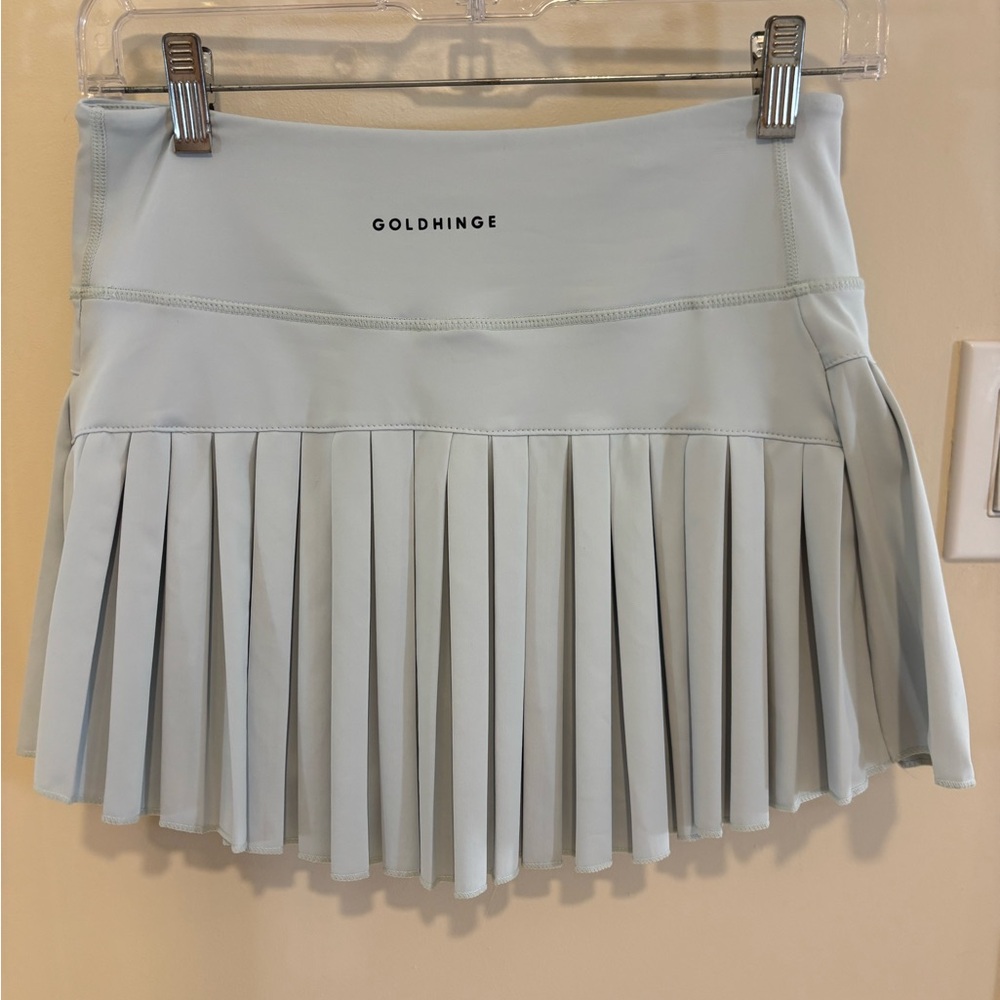 GOLDHINGE MIST PLEATED TENNIS SKIRT - never worn